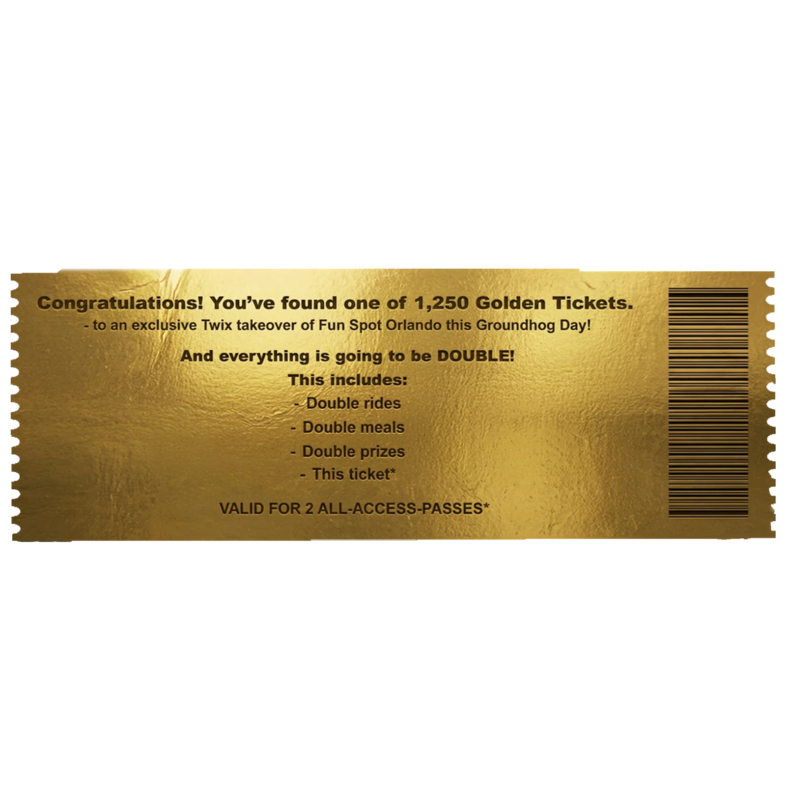 Ticket back